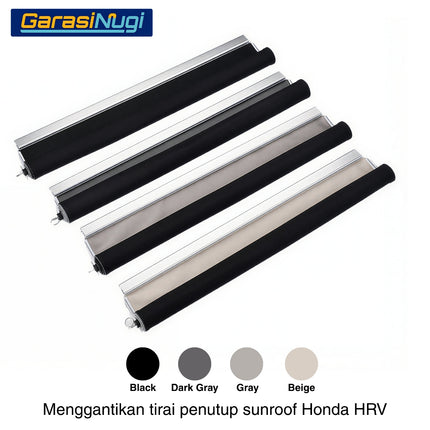 Roller Blind For Honda HRV XRV Sunroof Curtain Assembly Tirai Penutup 2015 - 2022