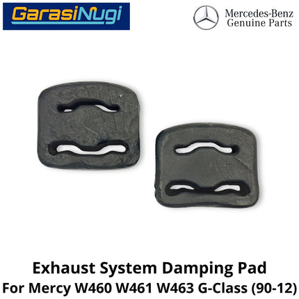 Exhaust System Mercy W460 W461 W463 Vibration Isolator Damping Pad Peredam Getaran Sistem Knalpot Mercedes G500