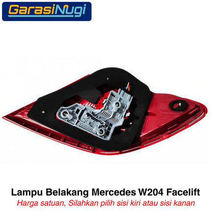 Lampu Belakang Mercedes W204 Facelift Rear Lamp LED Assembly C250 C300 AMG