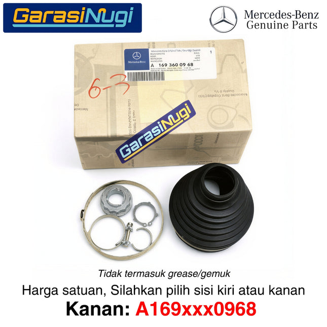 Karet Boot As Roda Mercy W169 W245 W141 Boot Drive Shaft Original Vaneo A200