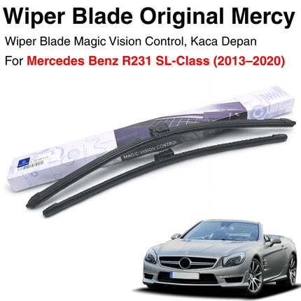 Mercedes R231 Gen 6 Wiper Magic Vision Control Kit Kaca Depan Front Window SL350 SL400