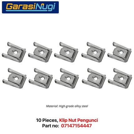 Clip Nut Universal BMW MINI 07147154447 Klip Pengunci Panel Bodi Dan Sasis