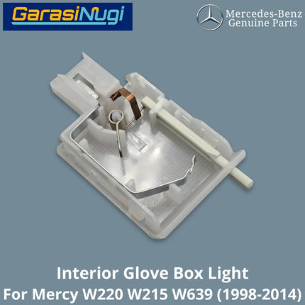 Glove Box Mercy W220 W215 W639 Interior Lamp Lampu Laci Dashboard Mercedes S500 CL Viano