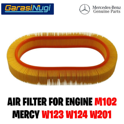 Air Filter Mercy W123 W124 W201 Saringan Udara Mesin M102 A0020943104 E230