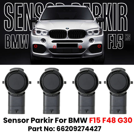 Sensor Parkir BMW F15 F48 G30 Park Distance Control Reverse Radar Mundur X5 X1