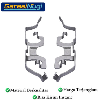 Klip Kampas Rem Belakang Mercedes W205 X253 Brake Pad Clip C200 GLC