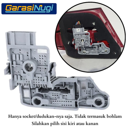 Dudukan Socket Lampu Belakang Mercy W204 Facelift Bulb Holder Rear Lamp C200 C250