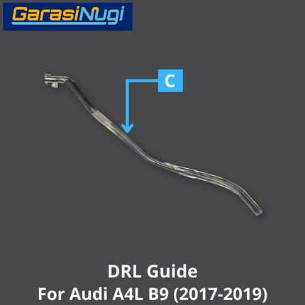 DRL Guide AUDI A4L B9 LED Eyebrow Light Lampu Sein Alis 2017-2019