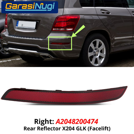 Reflector For Mercy X204 Mata Kucing Trim Rear Belakang GLK