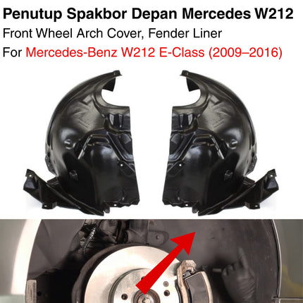 Front Fender Mercy W212 W207 Penutup Spakbor Roda Depan Wheel Arch E300 E350