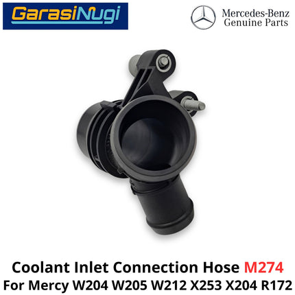 Coolant Inlet Mercy W204 W212 X253 X204 R172 Connector Hose Konektor Saluran Masuk Pendingin C200 E200 GLC GLK SLK