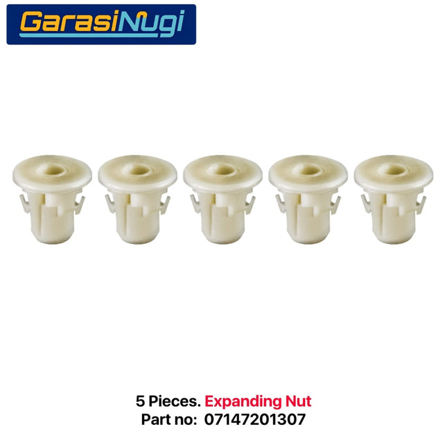 Expanding Nut Universal BMW MINI 07147201307 Grommet Penutup Bemper Bodi