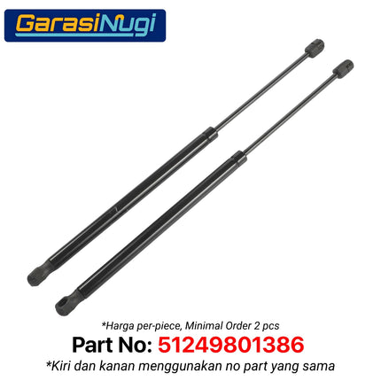 Mini Cooper R60 Shock Trunk Rear Strut Kap Bagasi Belakang 51249801386 Countryman