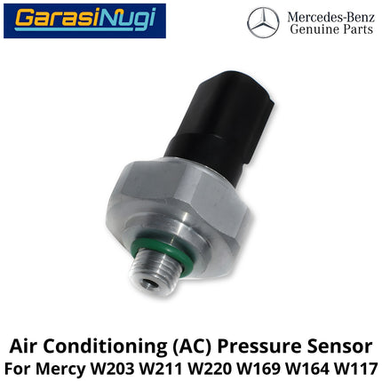 Air Conditioning Mercy W203 W211 W220 W169 Pressure Sensor Detektor Tekanan AC Mercedes A150 C200 E200