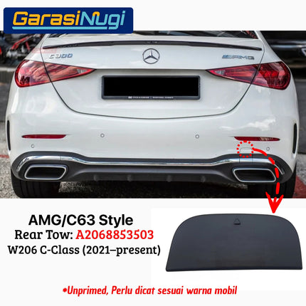 Lubang Towing Bumper Tow Derek Cover Mercy W206 Mercedes C300 C350