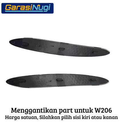 Rear Bumper Trim For Mercy W206 Kisi Ventilasi Bemper Belakang AMG C300