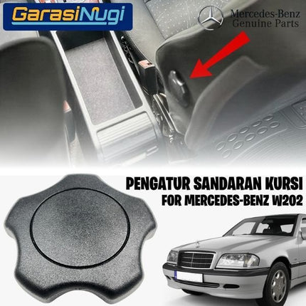 Roda Pengatur Sandaran Kursi Mercy W202 Seat Handwheel Adjuster A2029180026 Original C180