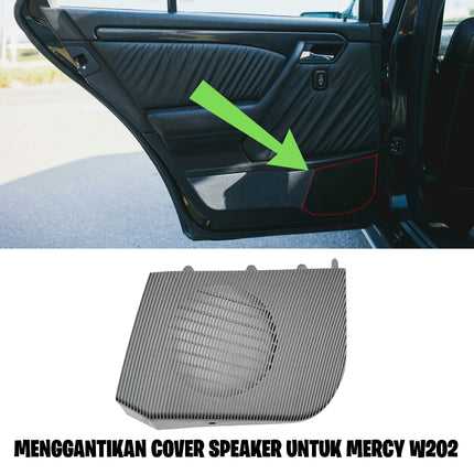 Cover Speaker For Mercy W202 Penutup Audio Pintu Depan Belakang Original C180