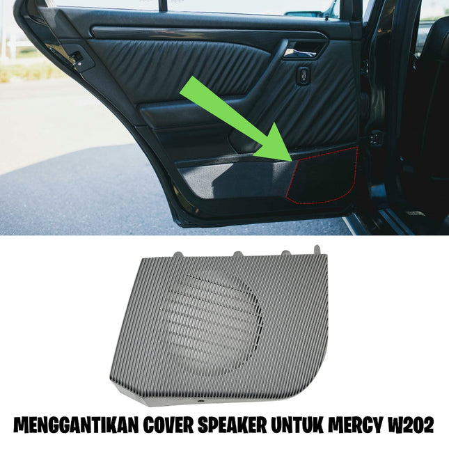Cover Speaker For Mercy W202 Penutup Audio Pintu Depan Belakang Original C180