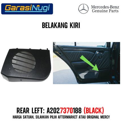 Cover Speaker For Mercy W202 Penutup Audio Pintu Depan Belakang Original C180