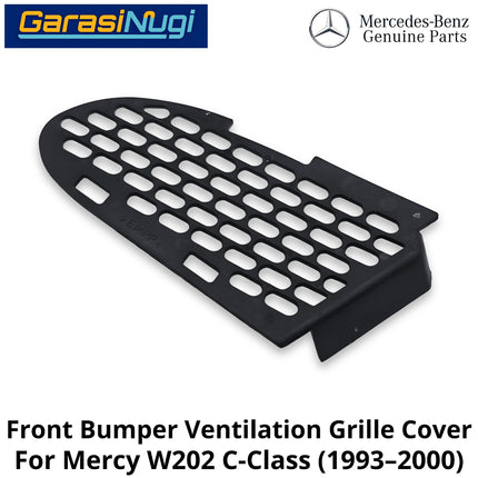 Front Bumper Mercy W202 Ventilation Grille Cover Penutup Kisi Ventilasi Bamper Depan Mercedes C200