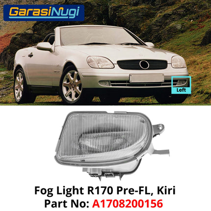 Fog Lights Mercy R170 W210 Lampu Kabut Bumper Depan Mercedes E230 SLK