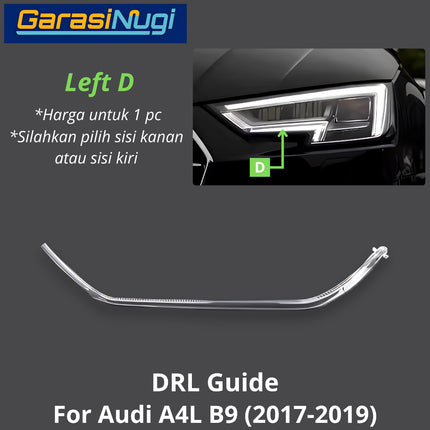 DRL Guide AUDI A4L B9 LED Eyebrow Light Lampu Sein Alis 2017-2019
