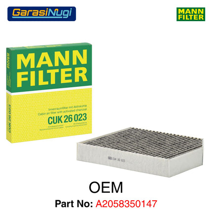 Air Filter Mercy W205 W213 X253 Saringan Udara AC Kabin A2058350147 C250 E300 GLC