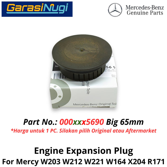 Camshaft Expansion Mercy W203 X204 R171 Plug Penyumbat Ekspansi Mesin Mercedes C200 GLK SLK