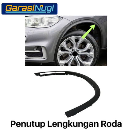 Penutup Lengkungan Roda BMW F15 Wheel Arch Fender Guard Molding X5