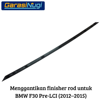 Finisher Rod For BMW F30 Pre-LCI Sport Fog Trim Bumper Bawah Tengah 320