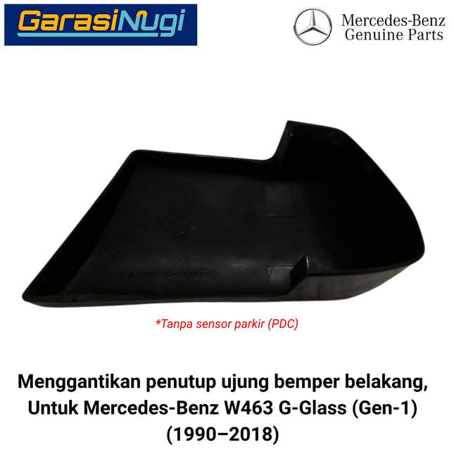 Rear Bumper Mercy W463 Gen 1 Penutup Ujung Bemper Belakang Original G500 1990-2018