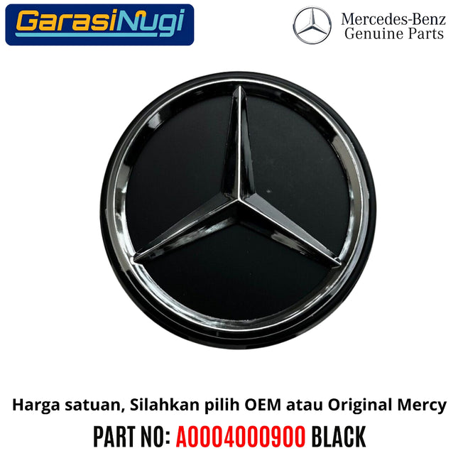 Wheel Hub Cap For All Mercedes Emblem Dop Velg Bintang 75mm Original