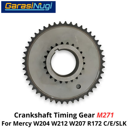 Crankshaft Mercy W204 W212 W207 R172 Timing Gear Roda Gigi Pengatur Poros Engkol Engine M271 C200 E200 SLK