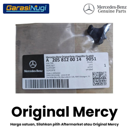 Rear Bracket Sunshade Mercy W205 W253 Klip Pengait Tirai Pintu Belakang C300 GLC