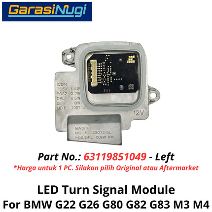 DRL LED For BMW G22 G26 G80 G82 Blinker Turn Signal Module Modul Lampu Sein M3 M4