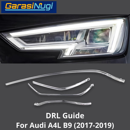 DRL Guide AUDI A4L B9 LED Eyebrow Light Lampu Sein Alis 2017-2019