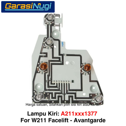 Papan Sirkuit Lampu Belakang Mercy W211 Circuit Board Tail Light Original E-Class