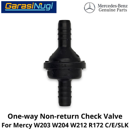 Crankcase Breather Mercy W203 W212 R172 One-Way Check Valve Hose Selang Katup Rem Satu Arah C200 E200 SLK