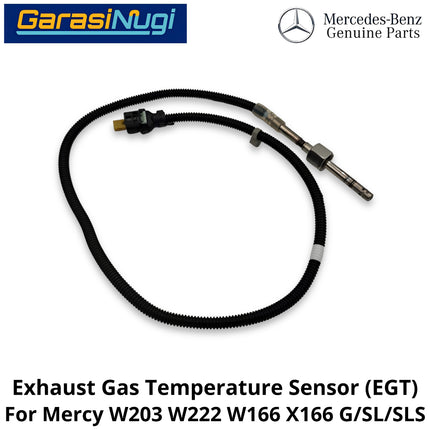 Exhaust Gas Mercy W203 W222 W166 X166 Temperature EGT Sensor Suhu Gas Buang C200 S200 ML GL