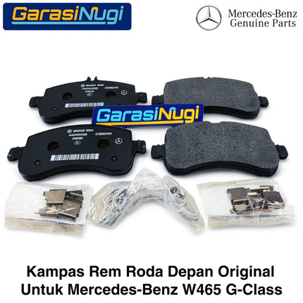 Kampas Rem Depan Mercedes W465 Front Brake Pads Original A4654217600 G500 G580 G 63
