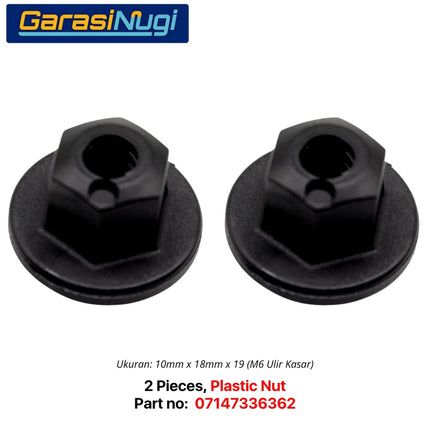Mur Plastik Universal BMW MINI 07147336362 Pengunci Panel Bodi Plastic Nut