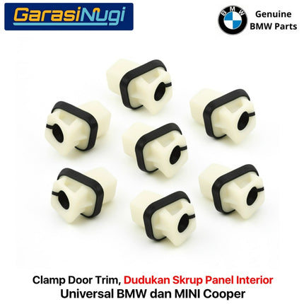 Clamp Door Trim Universal BMW MINI 51252753575 Dudukan Skrup Panel Interior Original
