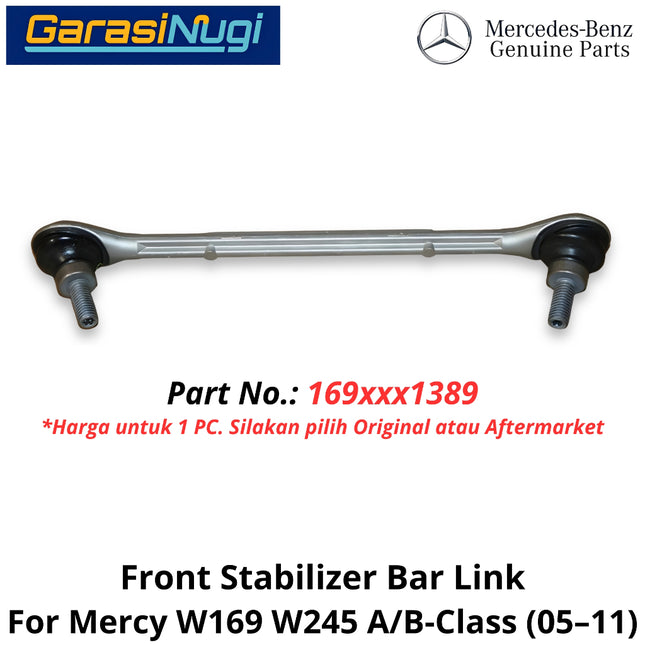 Front Stabilizer Mercy W169 W245 Linkage Shock Bar Penstabil Roda Depan Mercedes A150 B170