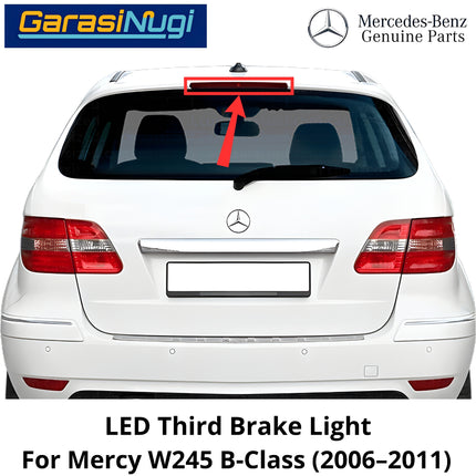 LED Trunk Lamp W245 Third Brake Light Lampu Rem Mundur Belakang Mercedes B170 B180