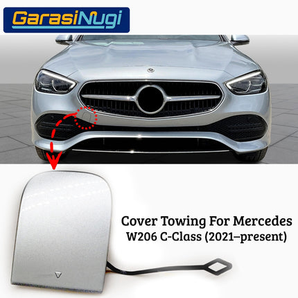 Lubang Towing Bumper Tow Derek Cover Mercy W206 Mercedes C300 C350