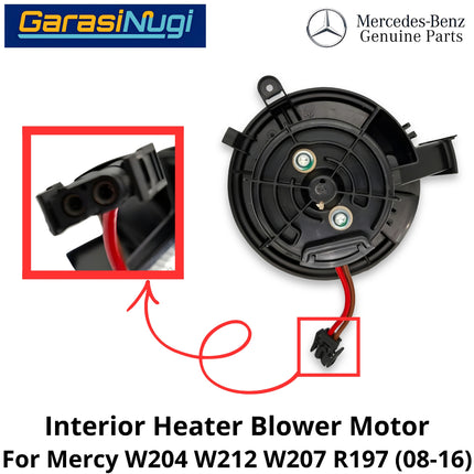 Heater Blower Mercy W204 W212 W207 R197 Motor Resistor Pemanas Interior C200 E200 CLK