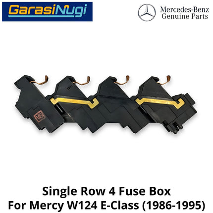 Single Row 4 Mercy W124 Fuse Box Kotak Relay Sekring Baris Tunggal 4 1245401550 E230 E200