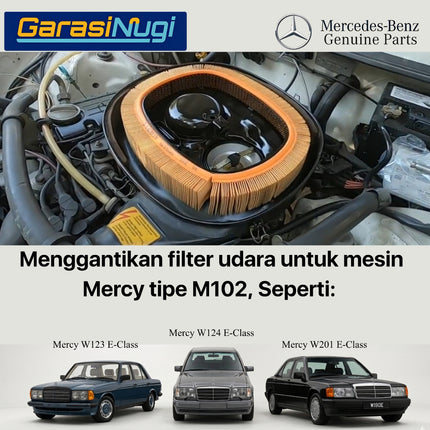 Air Filter Mercy W123 W124 W201 Saringan Udara Mesin M102 A0020943104 E230