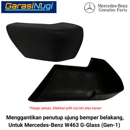 Rear Bumper Mercy W463 Gen 1 Penutup Ujung Bemper Belakang Original G500 1990-2018